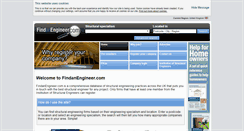Desktop Screenshot of findanengineer.com